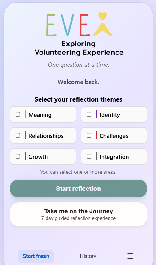 Choose reflection themes in EVE